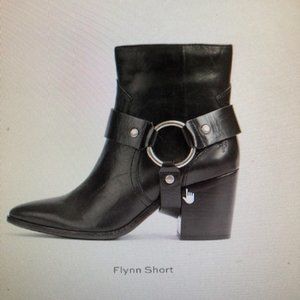 FRYE "Flynn Metallic Harness Boots" LIKE NEW! 9.5